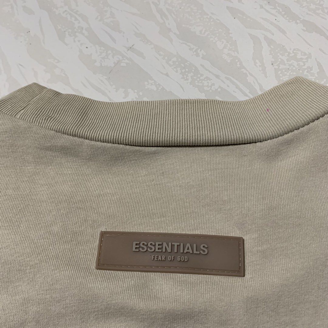 Essentials Fear of God Tee (Category: Tshirts & Polo Shirts ) located in Cebu City. Submitted by johnferrer96412 (Listing ID 1450279037, Image 3). Description: Essentials Fear of God Tee Medium oversized fits XL Width 24 Length 30 Excellent condition Dm📩.