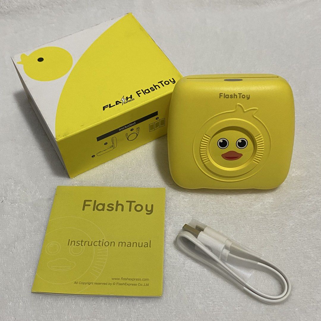 Flash Express Mini Thermal Printer (Like PAPERANG) For DIY (Category: Printers, Scanners & Copiers) located in San Mateo. Submitted by sellstuffs_mnl (Listing ID 1450299588, Image 3). Description: BRANDNEW WITH BOX, COMPLETE ACCESSORIES. 🔥 ₱800 - ₱1K plus po ang ORIG PRICE NITO SA ONLINE & OTHER SELLERS so please mag-Canvas muna bago tumawad. 🔥 - Para po syang PAPERANG, Anything you want to print, pwedeng pwede po basta may FLASH EXPRESS APP ka
