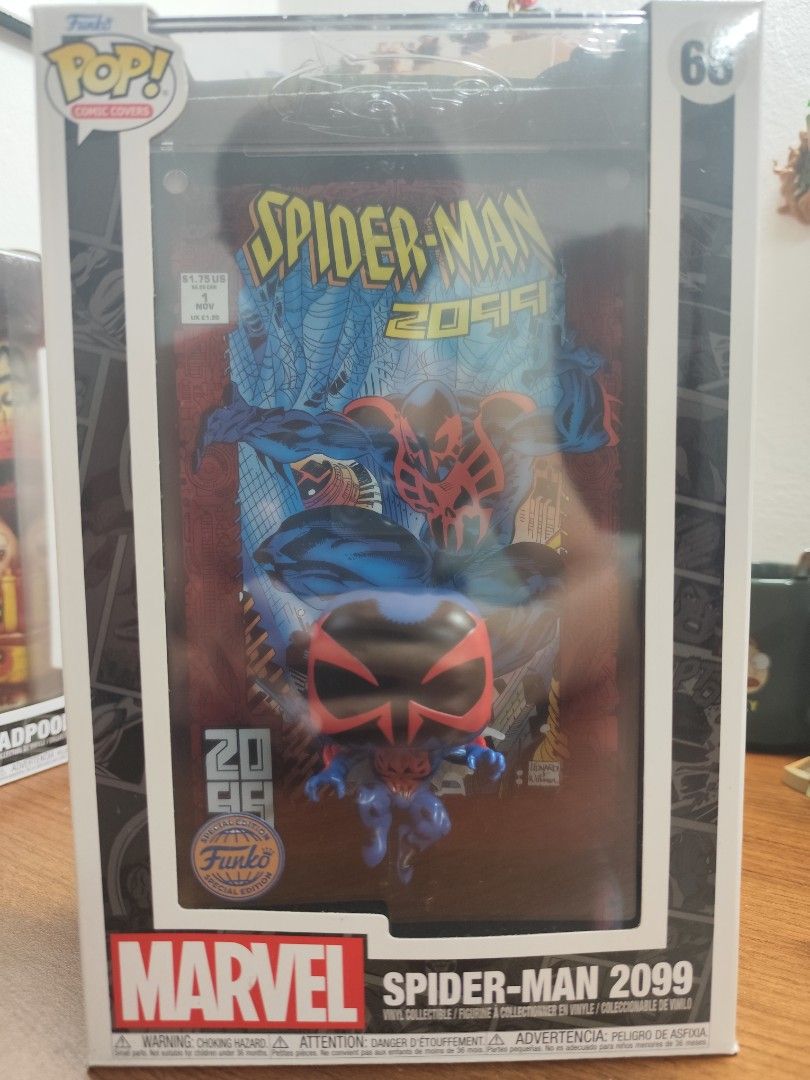 Funko Comic Cover (Category: Toys & Games) located in Kuala Lumpur. Submitted by noblewhale_9fc6a5 (Listing ID 1450231977, Image 1). Description: - Spider-Man 2099 Funko Pop! Comic Cover .