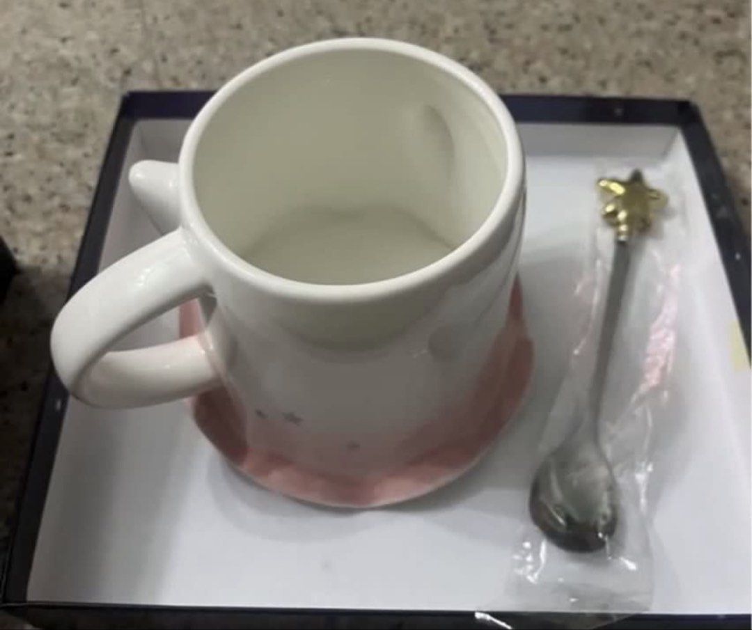 Halloween / Ghost Mug  with Spoon and Box512263091022745601