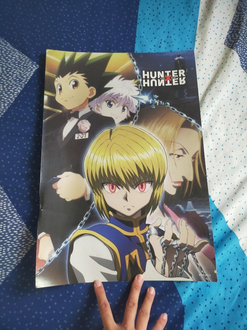 Hunter x Hunter & Blue Lock Anime Posters Set (Category: Art & Prints) located in Santo Tomas. Submitted by zenzenzennaya (Listing ID 1450277230, Image 1). Description: - Set of anime posters featuring Hunter x Hunter and Blue Lock characters. - Includes popular characters like Gon, Killua, Kurapika, and the Blue Lock team. - Perfect addition to any anime fan's collection. - Great for decorating your room! some are still new. big posters, more th