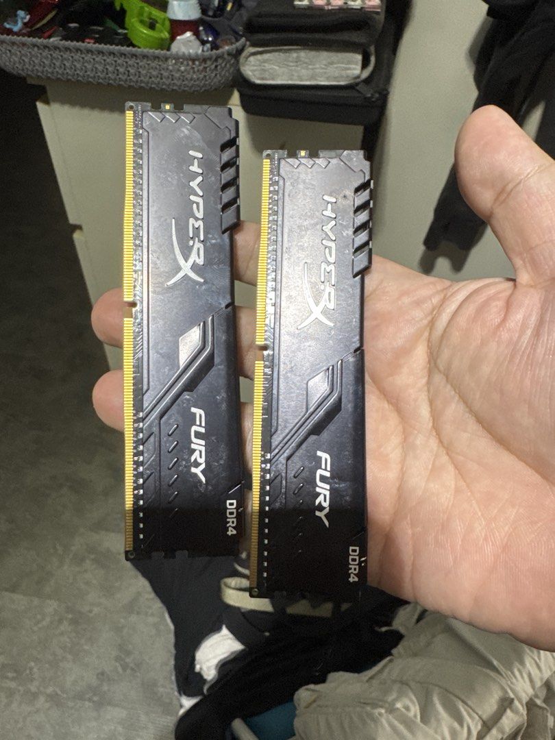 HyperX Fury DDR4 RAM Sticks set