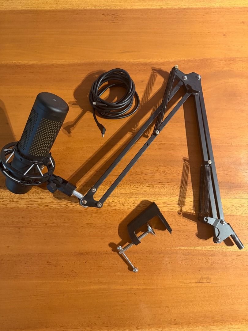 HyperX QuadCast S USB Condenser Microphone RGB