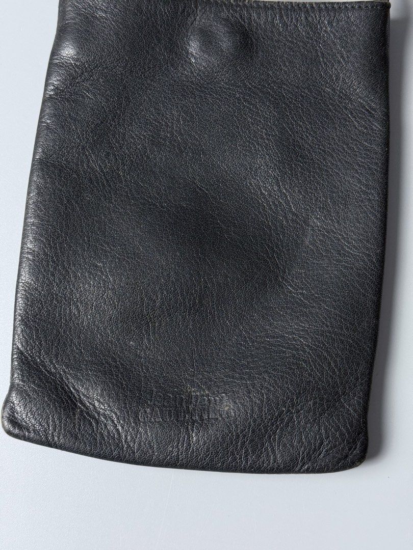 Jean Paul Gaultier Leather Sling Bag (Category: Sling Bags) located in San Pablo. Submitted by zzz.archvs (Listing ID 1450137915, Image 2). Description: Still in good condition Honest flaws are rubs on corners Magnetic buttons closure .