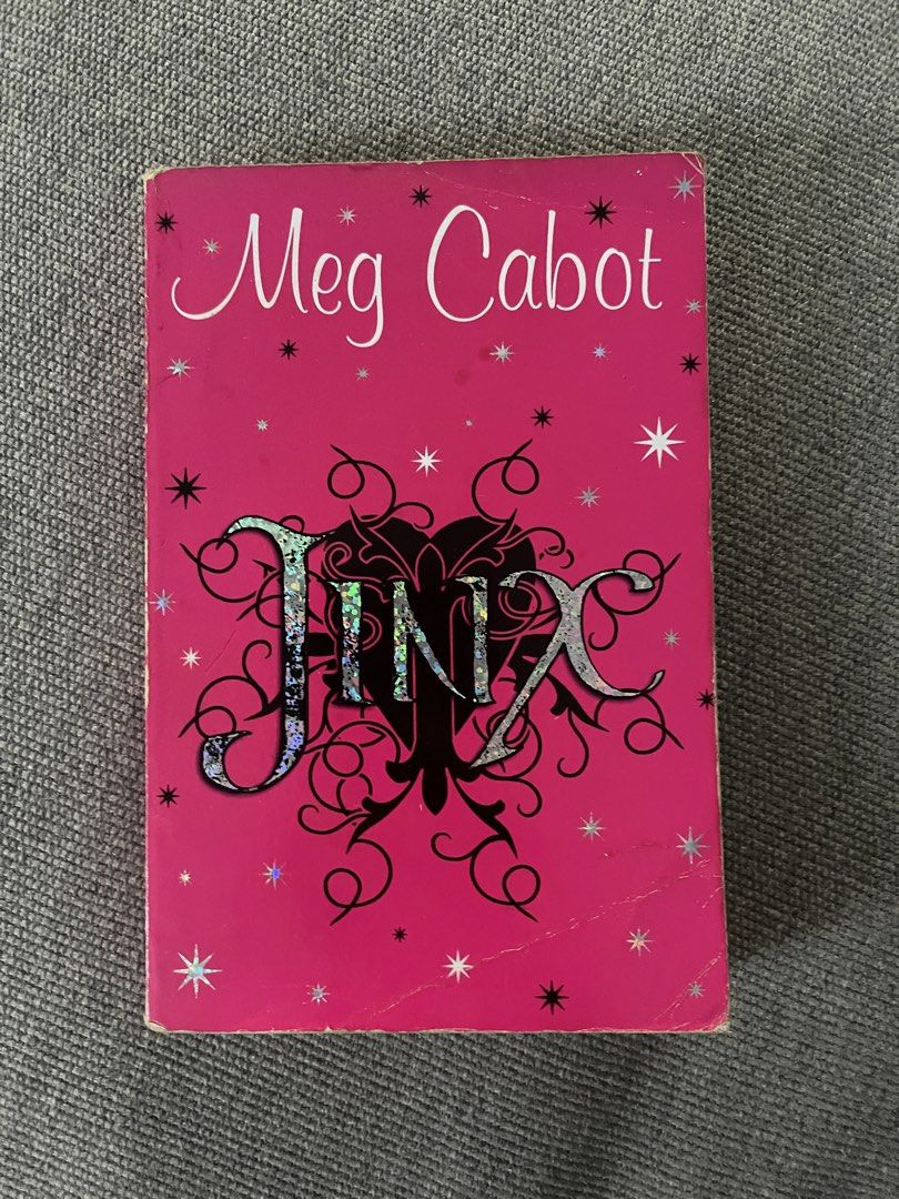 Jinx by Meg Cabot Book (Category: Storybooks) located in Quezon City. Submitted by fabfabuys (Listing ID 1450234276, Image 1). Description: - Title: Jinx - Author: Meg Cabot - Genre: Young Adult Fantasy - Plot Summary: A witch's powers bring bad luck and trouble. Jinx is sent to New York to stay with relatives, but her presence causes chaos for her cousin and attracts a mysterious guy. She begins to question if she's cursed. - Key Themes: Witchcr
