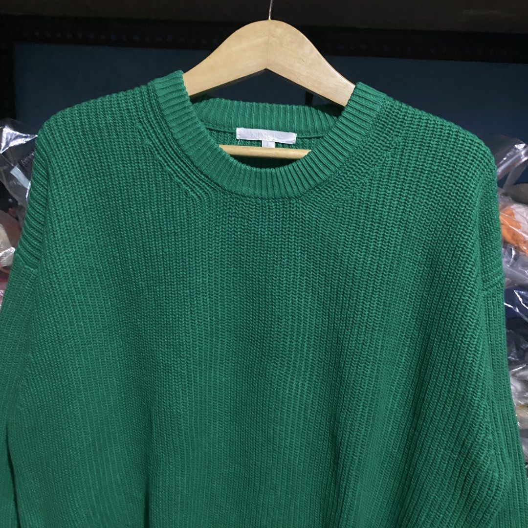 Kiimuir Kr Oversized Knit Hijau Size L 68x65 (Kategori: Baju Luaran) berada di Depok. Dikirim oleh blacksmiththriftmart (ID iklan 1450253476, Gambar 3). Deskripsi: Kiimuir Kr Oversized Knit Hijau Size L 68x65.