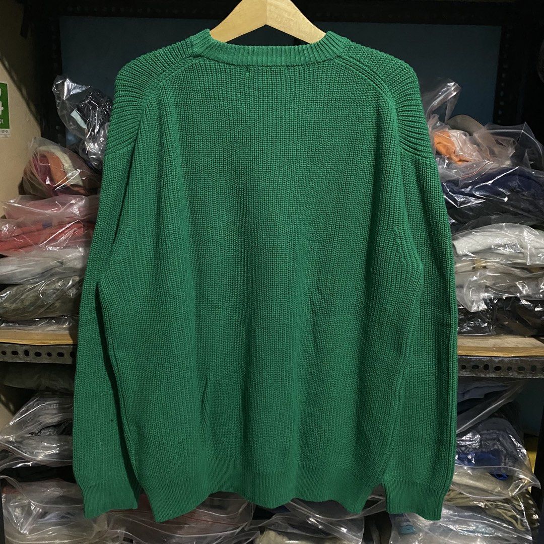 Kiimuir Kr Oversized Knit Hijau Size L 68x65 (Kategori: Baju Luaran) berada di Depok. Dikirim oleh blacksmiththriftmart (ID iklan 1450253476, Gambar 2). Deskripsi: Kiimuir Kr Oversized Knit Hijau Size L 68x65.