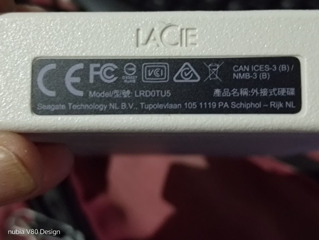 LaCie 5TB hdd (Category: Hard Disks & Thumbdrives) located in Quezon City. Submitted by pedragozab29096 (Listing ID 1450261461, Image 1). Description: .