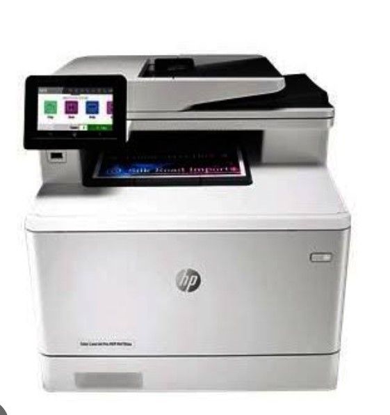 LaserJet Pro MFP M4103fdn Printer (Category: Printers, Scanners & Copiers) located in Pateros City. Submitted by valezajoakkergor004 (Listing ID 1450137120, Image 1). Description: - HP LaserJet Pro MFP m4103 - All-in-one: laser Printer, Scanner, Copier, Fax - Easy-to-use touchscreen display - Ideal for home or office use - Prints in both color and black & white - Comes with a paper tray - Ask any questions you may have!.