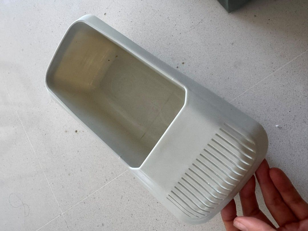 Light Grey Rectangular Microwavable Pasta Cooker512104416140349440