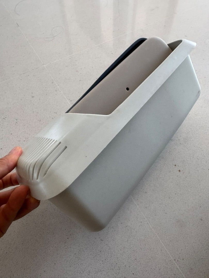 Light Grey Rectangular Microwavable Pasta Cooker512104416140349441
