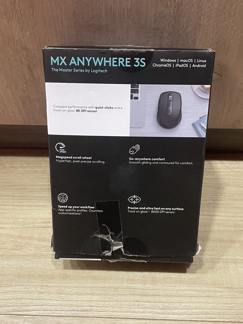 Logitech - MX ANYWHERE 3S (Wireless Mouse)512182182226831361