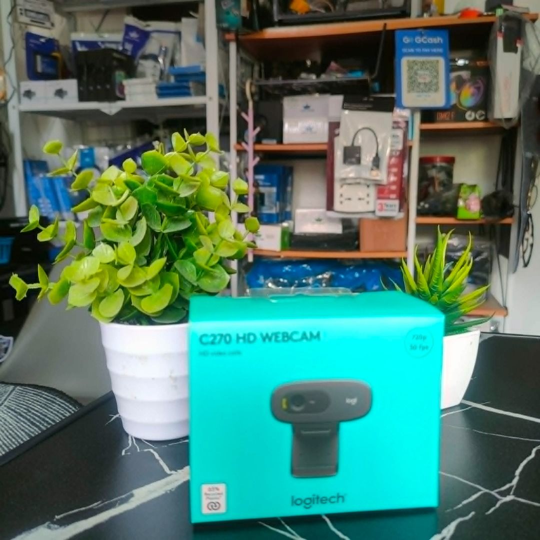 Logitech C270 HD Webcam (Category: Webcams) located in Santa Maria. Submitted by victorioustech (Listing ID 1450142803, Image 3). Description: 📹 Look your best in every video call! Logitech C270 HD Webcam 💰 PRICE - PHP 1,099 ✅ HD 720p Resolution at 30FPS ✅ Built-in Mono Microphone ✅ Fixed Focus Lens ✅ 60° Wide Viewing Angle ✅ Plug & Play via USB-A ✅ Universal Monitor & Laptop Clip ✅ Compatible with Windows, macOS & ChromeOS Perfect for: 💻 Onli