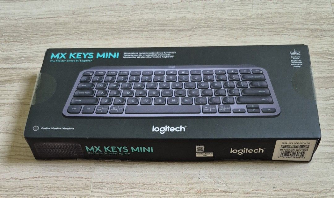 Logitech MX Keys Mini Wireless Keyboard Graphite511721555908382721