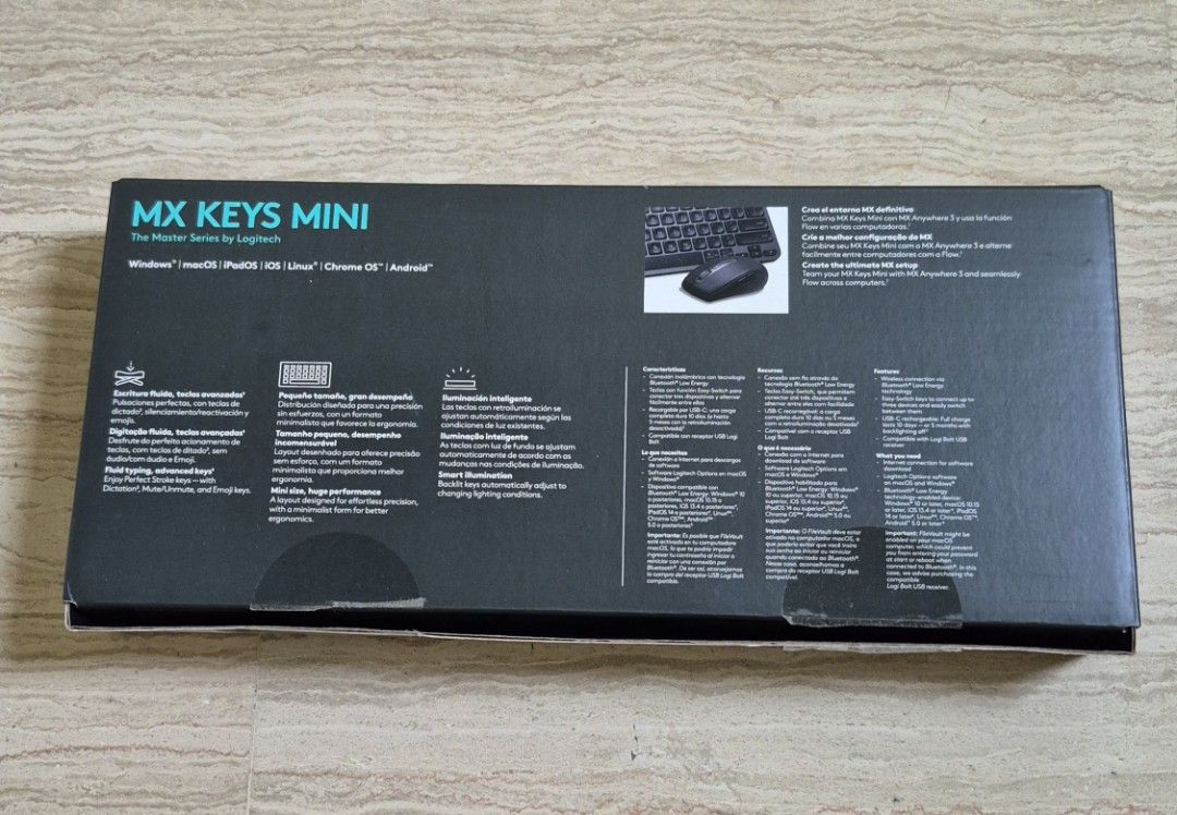 Logitech MX Keys Mini Wireless Keyboard Graphite511721555908382722