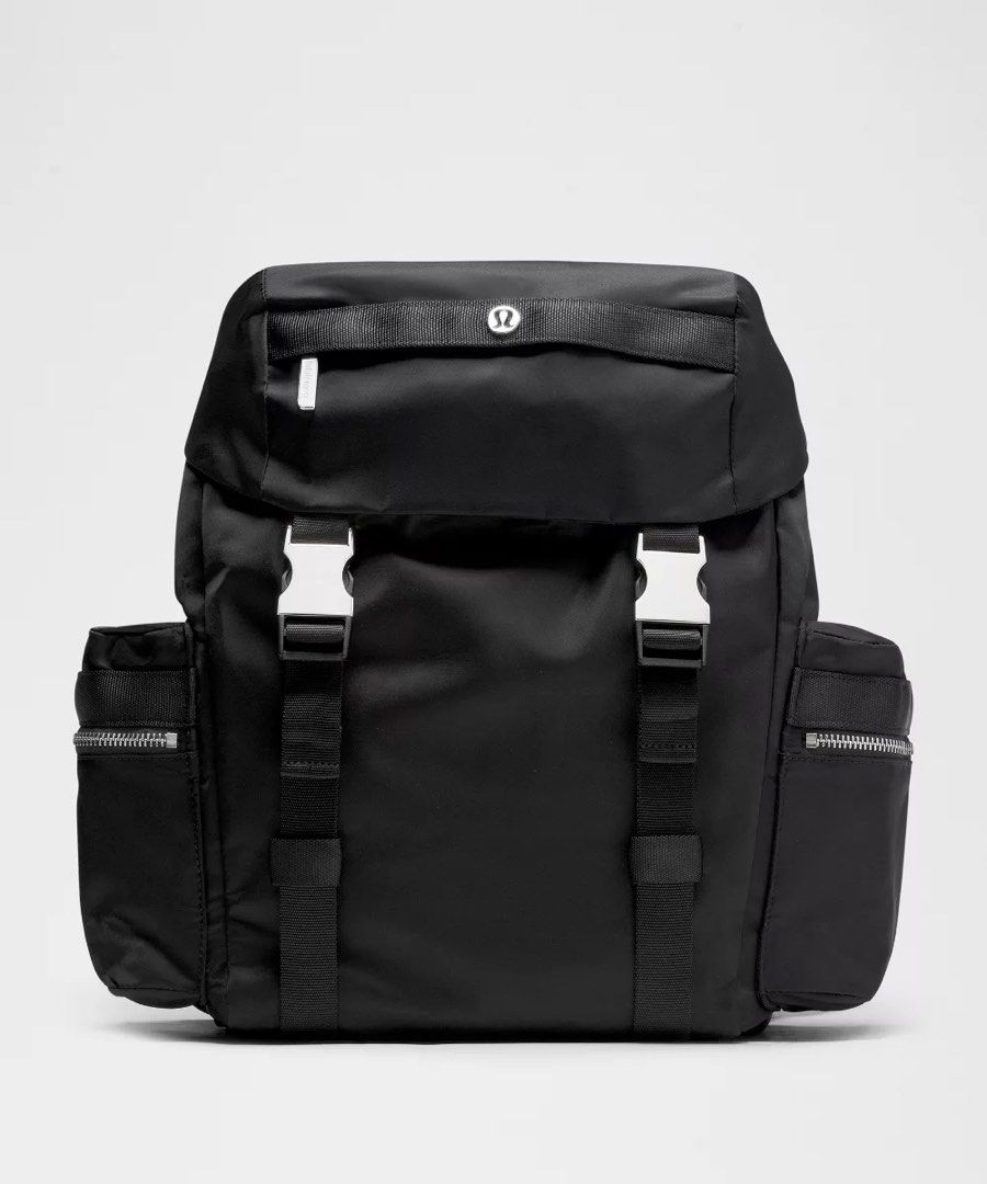Lululemon Wunderlust Backpack Small 14L Black (Category: Backpacks) located in Manila. Submitted by decluttersiris (Listing ID 1450205149, Image 1). Description: - Lululemon Wunderlust Backpack - Size: 14L - Color: Black - Features: Front buckle closure, side zip pockets - Ideal for: Everyday use, travel - Ample interior space.