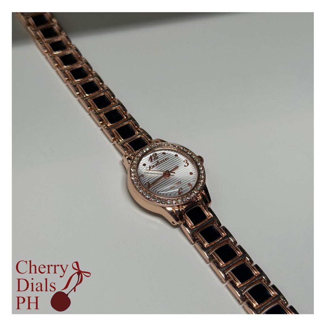 Luxury womens watch (Category: Women's Watches) located in Manila. Submitted by cherrydialsph (Listing ID 1445723978, Image 1). Description: Good condition Status: Tested and working Comes with FREE watch box 💌 DM to purchase 📦 Delivery fee c/o buyer Please check all photos for the item’s details and condition. 📍 Sampaloc, Manila #CherryDialsPH #VintageWatch #WomensWatch #WatchPH #Timepiece #WatchCollector #ManilaShop #AffordableLuxury.