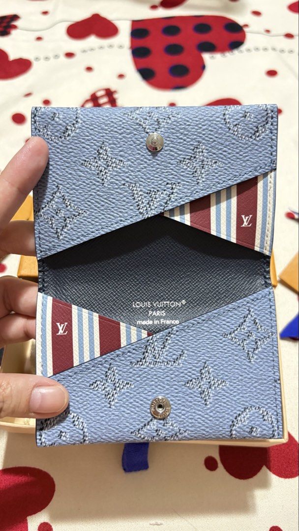 LV Slim Card Holder (Category: Luxury Bags & Wallets) located in Bulacan. Submitted by jcdpdg (Listing ID 1450226970, Image 3). Description: Brand New Complete inclusions Slightly nego. .