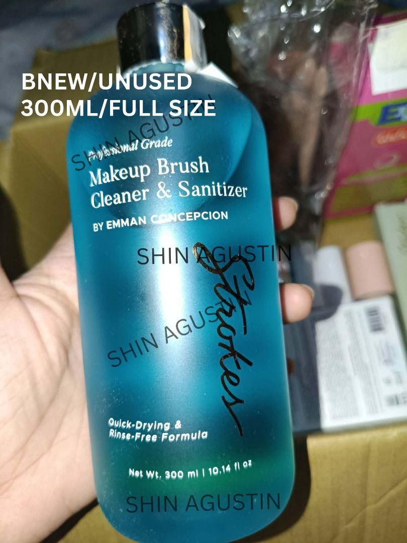 MAKEUP SET / BUNDLE (Category: Makeup) located in Rodriguez. Submitted by tiktilaook0.2 (Listing ID 1450232764, Image 2). Description: HI! FS po TAKE ALL: ₱1,000 (15 items) ✓ Strokes makeup brush cleaner & sanitizer (300ml/full size) - BNEW/UNUSED (₱350) ✓ Glad2Glow Radiance glow serum spray - BNEW/UNUSED (₱220) ✓ Happy Skin Lip Mallow (full size) - shade: Nostalgia / used twice, di ko talaga gusto shade (₱180) ✓ 3 NATURALE LIPPIES - SWATCHED (₱3