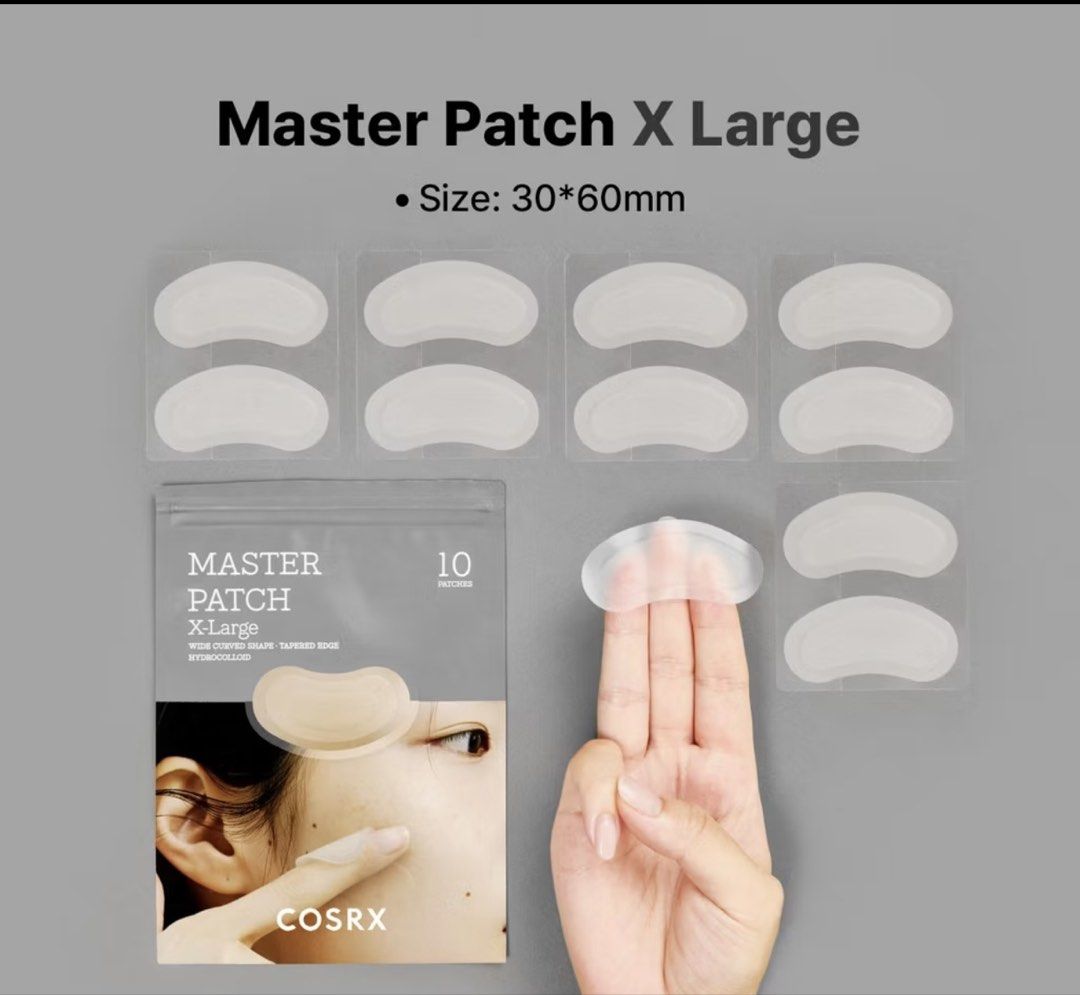 Master Patch X-large (Category: Face Care) located in Singapore. Submitted by littlesgirl (Listing ID 1450221899, Image 2). Description: 2 for $10. Selling as no longer needed this. .