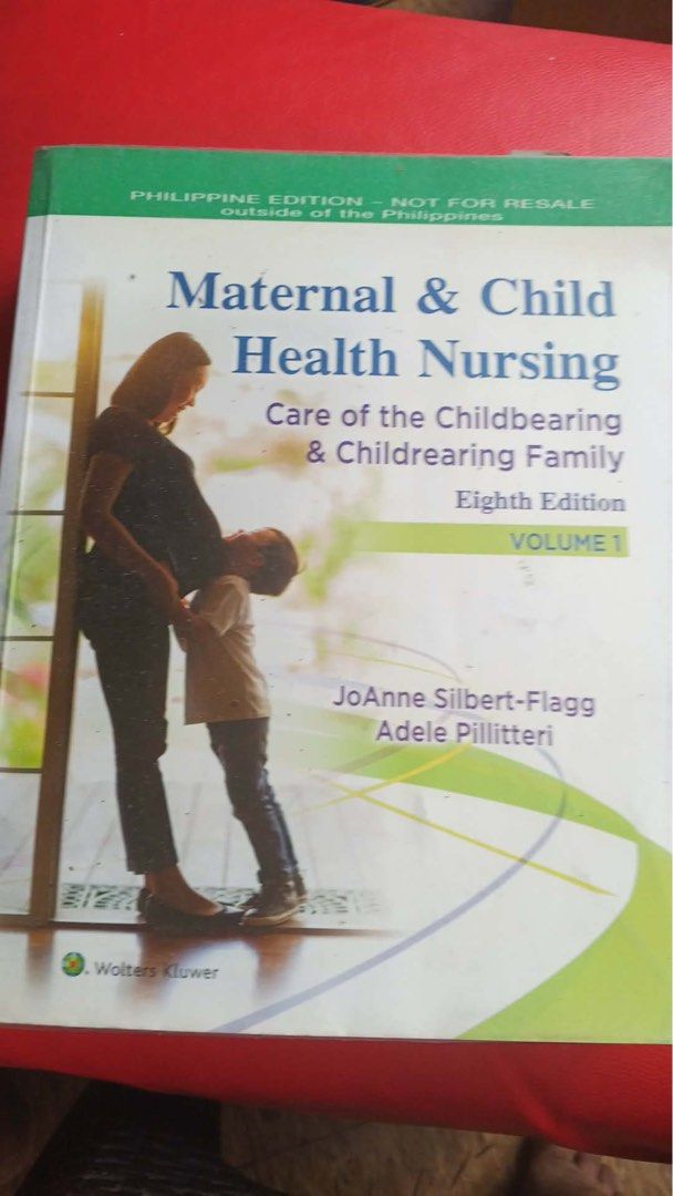 Maternal & Child Health 8th ed (Category: Textbooks) located in Manila. Submitted by kiannie_ (Listing ID 1450165890, Image 2). Description: - Maternal & Child Health Nursing (Eighth Edition, Volumes 1 & 2) .