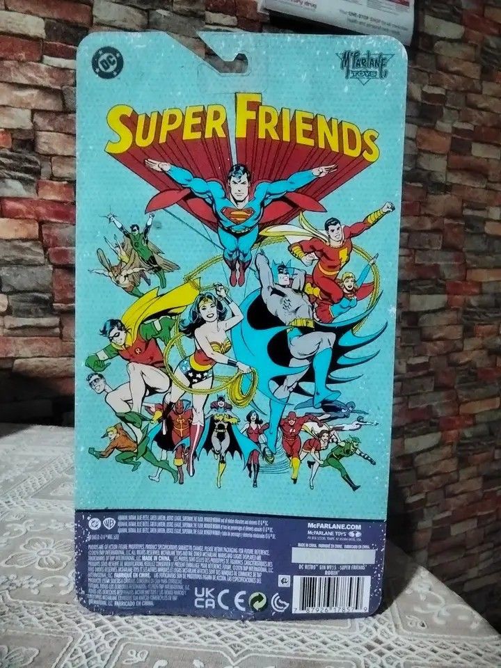 McFarlane Super Friends Evil Robin Platinum Edition (Category: Figurines & Statues) located in Caloocan City. Submitted by toystv (Listing ID 1450255166, Image 2). Description: -evil Robin action figure from the classic Super Friends line. - Comes sealed in its original packaging. - Includes a small blue accessory. - Packaging has minor shelf wear, but the figure inside is in excellent, sealed condition. - Ideal for collectors and fans of vintage