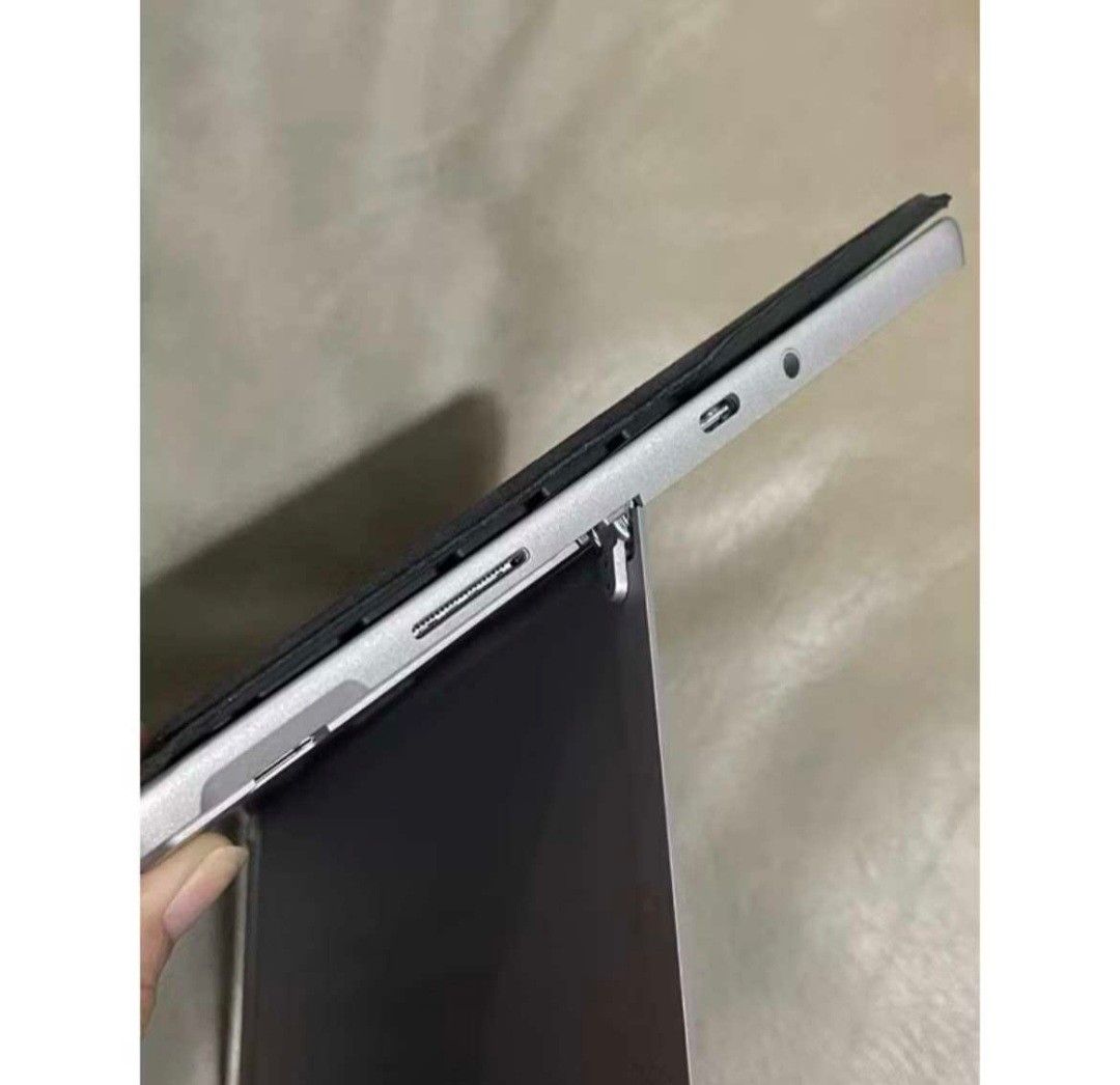 MICROSOFT SURFACE GO 10" LAPTOP TABLET, SILVER-64GB (Category: Laptops & Notebooks) located in Quezon City. Submitted by stuffiesetc (Listing ID 1450171122, Image 2). Description: MICROSOFT SURFACE GO 10" LAPTOP TABLET, SILVER-64GB Guaranteed authentic. New demo unit but in very good condition. No deep scratches, no functional defects. Used mainly just for store demo and display. Bought originally for about Php45,000. Product details -laptop with