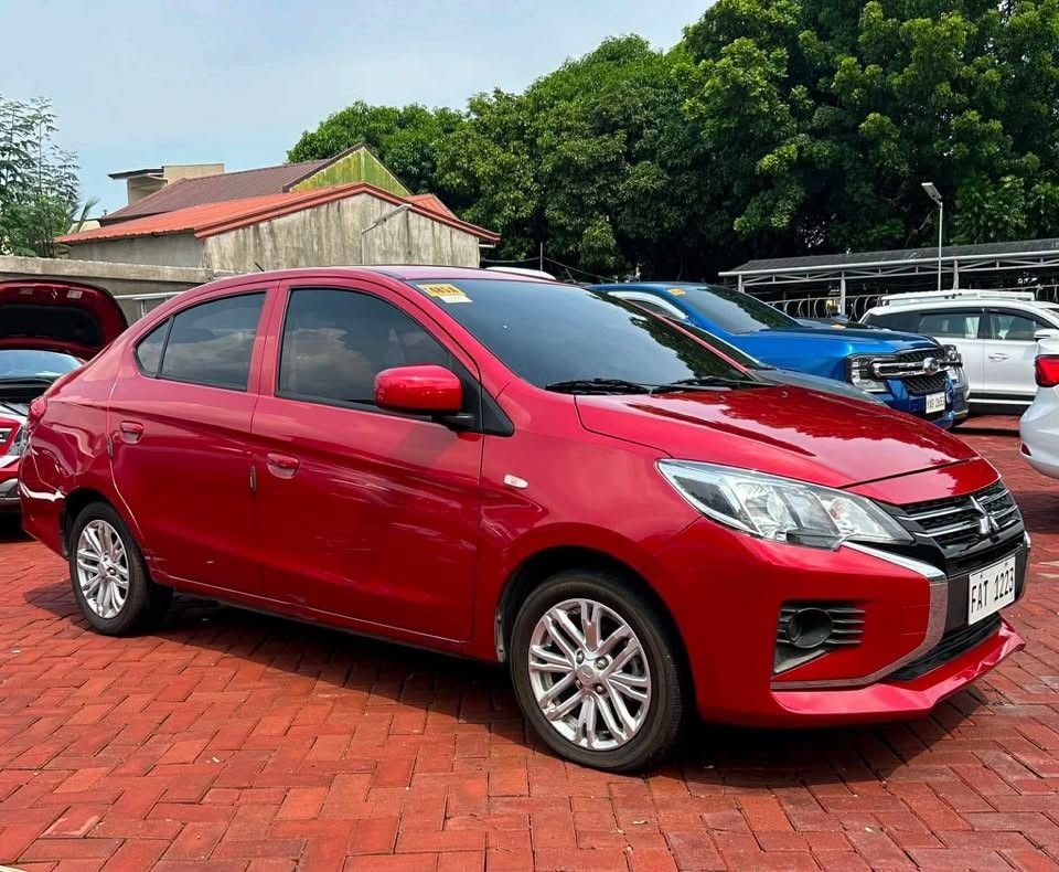 Mitsubishi Mirage GLX Auto (Category: Used Cars) located in Cainta. Submitted by juanitacars (Listing ID 1450145239, Image 2). Description: ™️Accepts Trade In & Financing. Will Provide You With the Best Financing Options 🚗 2025 Mitsubishi Mirage GLX AT 💰₱ 480,000 ✅ fat1223 12tkms ✅ good as new! 🏢 Juanita Cars, Molina Cmpd., Policarpio St., Bgy. San Andres, Cainta, Rizal 🔆📑ALL ORIGINAL DOCS AVAIL ✉️☎️pm o +639175548888 ✅Bastat from Juanita Ca