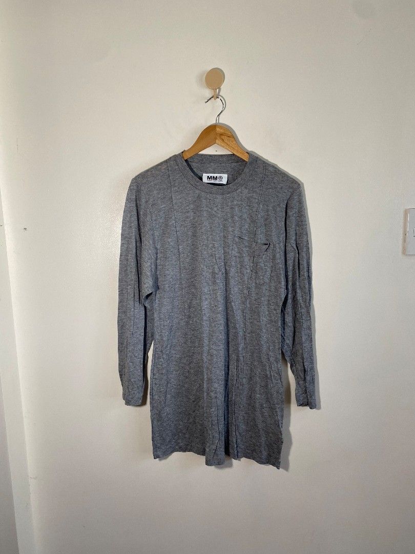 MM6 Cut and Sew Shirt (Category: Others Tops) located in Abucay. Submitted by jamesnike21 (Listing ID 1450232751, Image 1). Description: 📌Maison Margiela Cut and Sew Shirt Dress 📌excellent condition 📌size med on tag 📌width 18' 📌length 32' 📌Slightly wrinkled due to storage 👍 📌The color of the product may differ from actual color depending on the type, condition of the display, surrounding light and other factors. 👍 📌For negotiations, sen