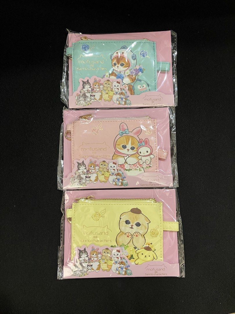 全新Mofusand x Sanrio 零錢包 水怪 Melody 布甸狗 （分類：銀包、卡片套）位於 Hong Kong。 由 maywanl 提交（商品編號 1450299615，圖片 1）。簡介： 各$70, 全新，包平郵 或可銅鑼灣交收 不議價🙏🏻。