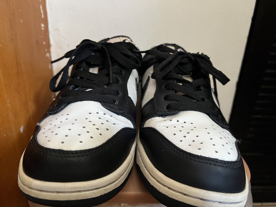 NIKE DUNK LOW RETRO 'PANDA' (Category: Shoe inserts) located in Manila. Submitted by aicalicious (Listing ID 1450182991, Image 2). Description: Nike Dunk Low Retro “Panda” for Women (Not Original) * Size: UK 5.5 | EUR 39 | US 8 | cm 25 * Pre-loved * May dents/signs of use (please check photos) * Comfortable and still wearable * Price is negotiable within reason Can do meet up or Lalamove .