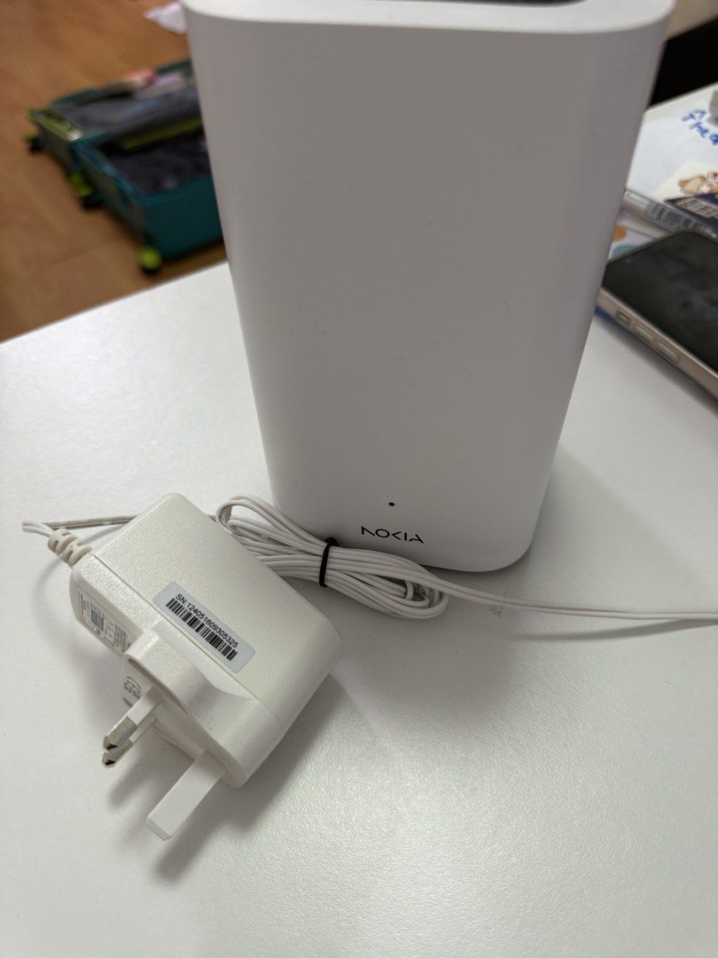 Nokia WiFi Router with Power Adapter