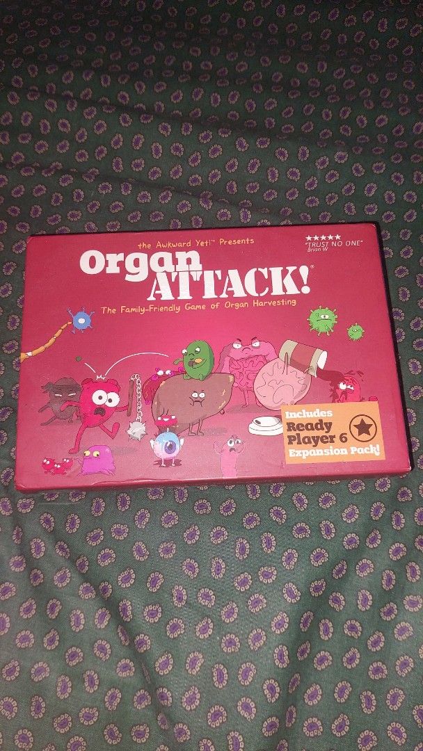 Organ Attack Card Game Ready Player 6 Expansion Pack (Category: Board Games & Puzzles) located in Manila. Submitted by karikkusu (Listing ID 1450260213, Image 1). Description: .
