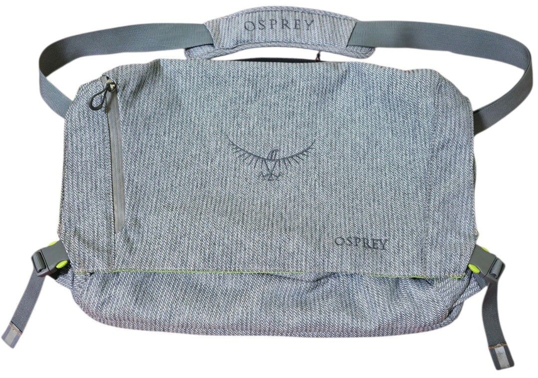 Osprey Beta Courier Bag - Grey (Category: Sling Bags) located in Caloocan City. Submitted by tr3ss (Listing ID 1450217403, Image 2). Description: Osprey Beta Courier Bag Laptop compatibility 15"/38cm to 15.4"/39cm Zippered side expansion bellows add four liters of overall capacity when you need it most [16L-20L] Dimensions: Inches: 12 x 17 x 7.