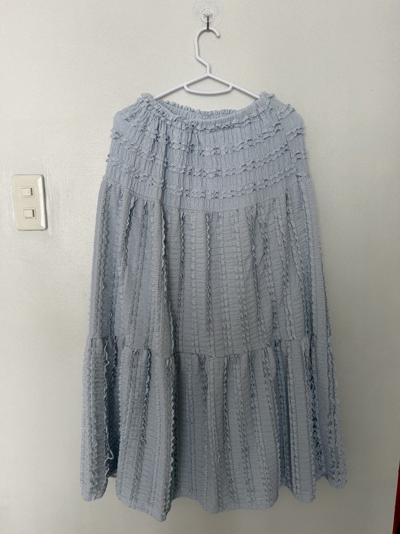 Padded Summer Set/Coordinates (Light Blue) (Category: Sets or Coordinates) located in Manila. Submitted by angelafits (Listing ID 1450213969, Image 3). Description: fits S-M 🛵 delivers everyday via Lalamove 📦delivers via J&T 🧾accepts GCash/BDO bank transfer 📍California Garden Square, Mandaluyong City.