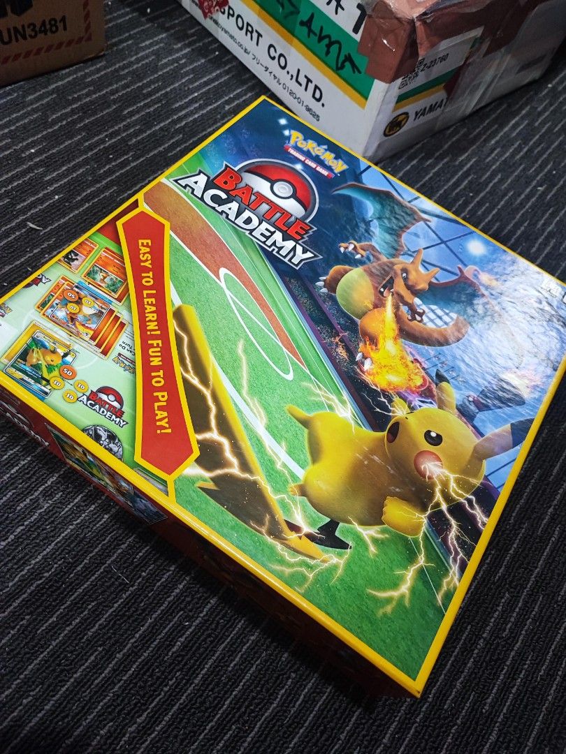 Pokemon TCG Battle Academy 2020 Ver. (Category: Raw Singles) located in Valenzuela. Submitted by retrogears (Listing ID 1450253521, Image 1). Description: ***price is fixed*** cards are stamped. opened for inspection only. never played. all are included..