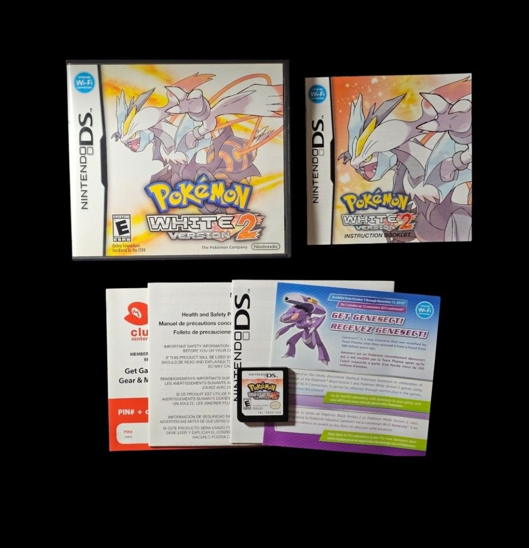 Pokemon White Version 2 (Category: Nintendo) located in Paranaque City. Submitted by john020497 (Listing ID 1450303393, Image 1). Description: Condition: - No issue. - Tested working. - Complete manuals. Just message me if you have any questions or you need more details. Warranty: 1 day of testing Contact number: To be given upon dibs Location: Bacoor, Cavite Modes of payment: Gcash, BDO, BPI Shipping: Lalamove, Grab, LBC, JNT(shipping is shoulde