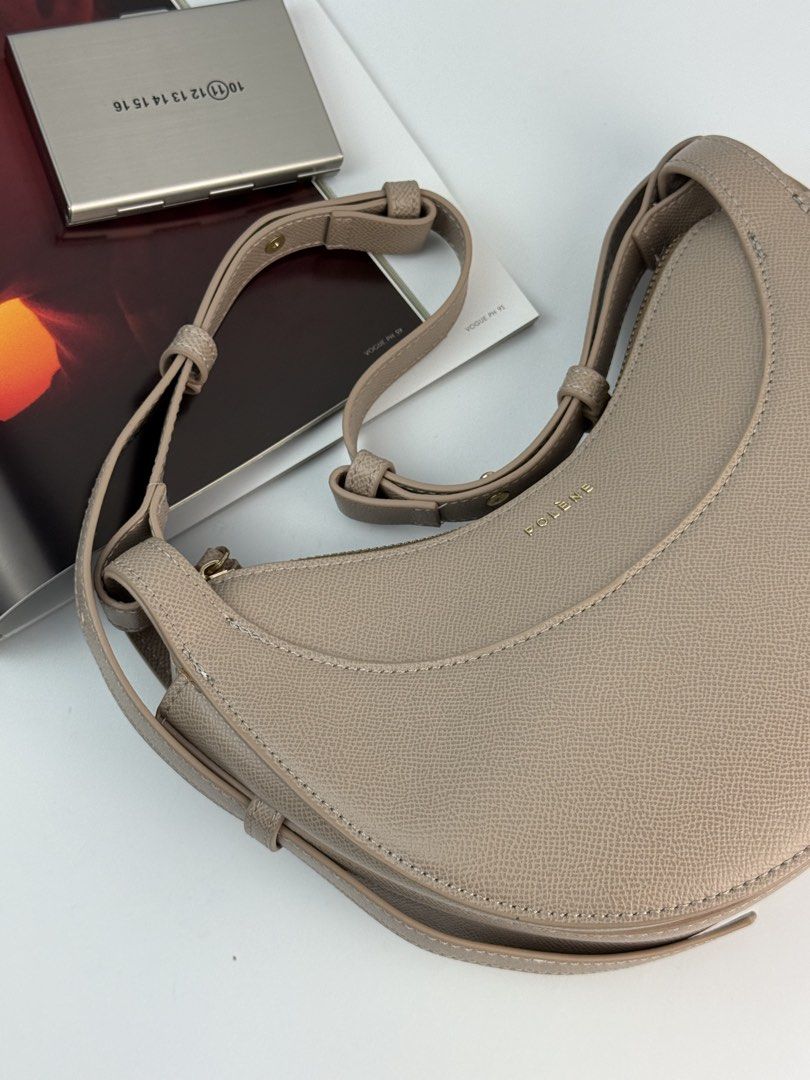 POLENE (Category: Luxury Bags & Wallets) located in Angeles City. Submitted by secondluxph (Listing ID 1450262022, Image 3). Description: POLENE NUMERO DIX TEXTURED TAUPE TEXTURED ITALIAN FULL-GRAIN CALF LEATHER PRISTINE CONDITION JAPAN/HONGKONG SOURCE.