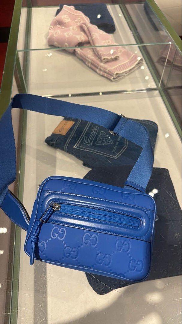 Pre order- Gucci Blue Belt Bag small (Category: Belt bags, Clutches and Pouches) located in Manila. Submitted by issavee (Listing ID 1450280319, Image 2). Description: Brand new and authentic Pre order only 2-3 weeks ETA Local sf c/o buyer.
