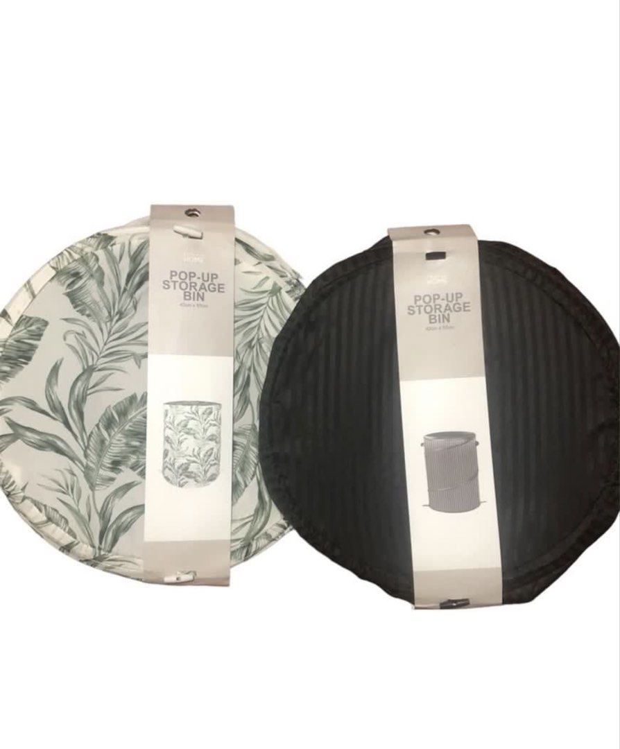 Primark Hampers (Category: Laundry Baskets) located in Makati City. Submitted by aljacinto (Listing ID 1450266727, Image 3). Description: SELLING LOW‼️‼️ Primark (UK Brand) Hampers Type: Black with stripes design hampers Material: Heavy Duty Nylon Color: Black Price: P260 Rank: 10/10 (Brand-new, with labels) Location: Makati I have a few pieces left for each design .