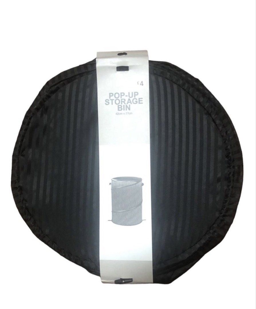 Primark Hampers (Category: Laundry Baskets) located in Makati City. Submitted by aljacinto (Listing ID 1450266727, Image 2). Description: SELLING LOW‼️‼️ Primark (UK Brand) Hampers Type: Black with stripes design hampers Material: Heavy Duty Nylon Color: Black Price: P260 Rank: 10/10 (Brand-new, with labels) Location: Makati I have a few pieces left for each design .