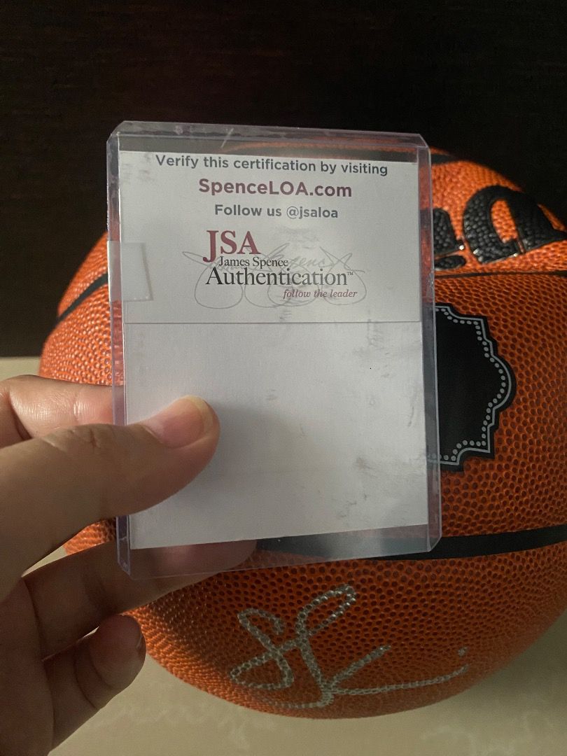 Sam Perkins Signed Autographed Basketball JSA COA Certified (Category: Racket and Ball Sports) located in Caloocan City. Submitted by saoirse.amber (Listing ID 1450208316, Image 3). Description: This basketball features a genuine hand signature from Sam Perkins, making it a standout addition to any sports memorabilia collection. 100% authentic from U.S 🇺🇸.