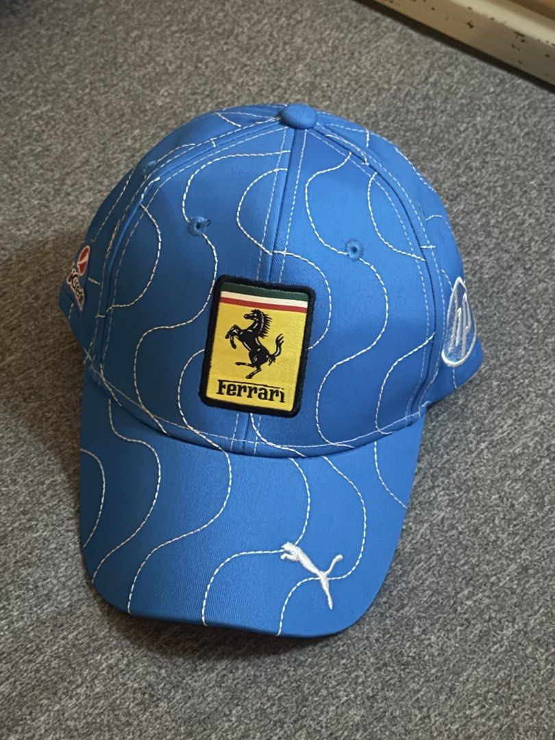 Scuderia Ferrari Blue Cap (Category: Caps & Hats) located in Santa Rosa. Submitted by prelovedbyhellah (Listing ID 1450280534, Image 1). Description: not authentic ! .