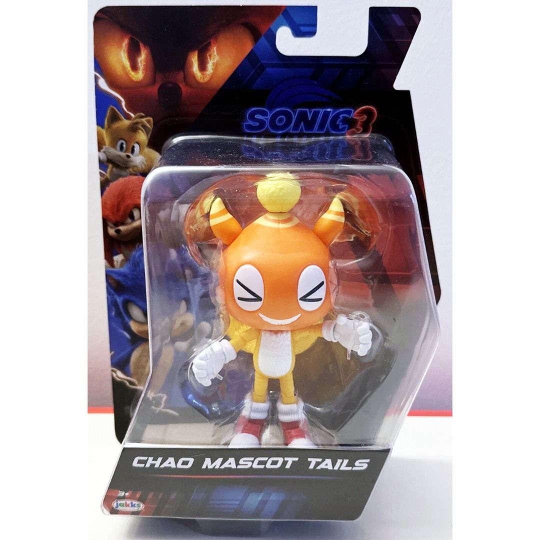 Sonic The Hedgehog 3 Movie 5 inch Tails Action Figure 20 Chao Mascot Jakks Toy (Category: Toys & Games) located in Cheras. Submitted by shopping_player (Listing ID 1450262723, Image 1). Description: Delivery 6 days - 7 days West Malaysia RM90 East Malaysia RM90 (Pos Laju/JT/Lalamove/Grab/GDEX) CIMB / Maybank Message / Contact 0162472537 Size: 12cm Material: PVC Free Delivery to Malaysia (Selangor, Kuala Lumpur, Putrajaya, Johor, Kedah, Kelantan, 
