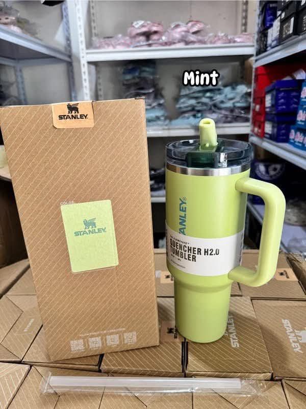 Stanley Quencher Flipstraw Tumbler (Category: Water Bottles & Tumblers) located in Taguig. Submitted by karlaynshin (Listing ID 1450135405, Image 2). Description: - Stanley Quencher Flipstraw Tumbler - 40oz with box - Includes reusable straw - Keeps drinks cold or hot all day.