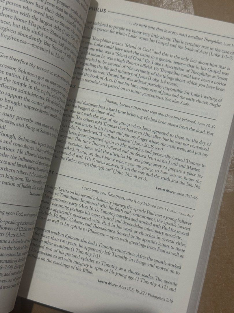 The 1-Minute Bible Guide Quick Easy-to-Read Entries (Category: Religion Books) located in Cavite. Submitted by yourpahinagirly (Listing ID 1450225700, Image 3). Description: - The 1-Minute Bible Guide - Over 1,250 quick, easy-to-read entries - Covers people, places, events, and more - Ideal for quick study or reference.