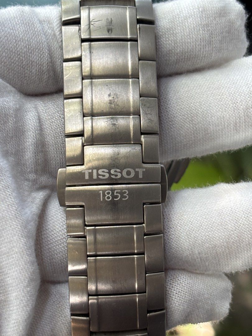 Tissot 1853 Chronograph Watch (Category: Men's Watches) located in Bacoor. Submitted by cryptl (Listing ID 1450173131, Image 3). Description: - Tissot 1853 Chronograph Watch - Swiss Made - White Dial with Date Window - Sapphire Crystal - Stainless Steel Bracelet.
