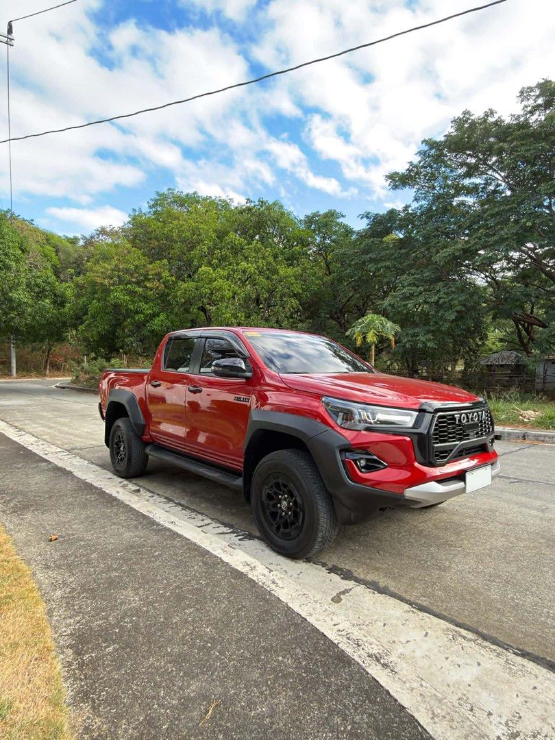 Toyota Hilux GR-S 4X4 Auto (Category: Used Cars) located in Imus. Submitted by misc_kimmy (Listing ID 1450303666, Image 2). Description: 2025 Toyota Hilux 2.8 GR-S 4X4 A/T Open for cash or financing 7,+++ odo Genuine LOW Mileage( Scan all you want ) Fresh and good quality unit 💯 1st owned unit All actual picture are posted Message for complete details 📩 .