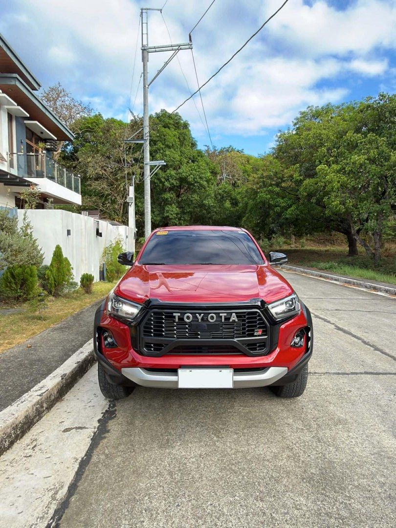 Toyota Hilux GR-S 4X4 Auto (Category: Used Cars) located in Imus. Submitted by misc_kimmy (Listing ID 1450303666, Image 1). Description: 2025 Toyota Hilux 2.8 GR-S 4X4 A/T Open for cash or financing 7,+++ odo Genuine LOW Mileage( Scan all you want ) Fresh and good quality unit 💯 1st owned unit All actual picture are posted Message for complete details 📩 .