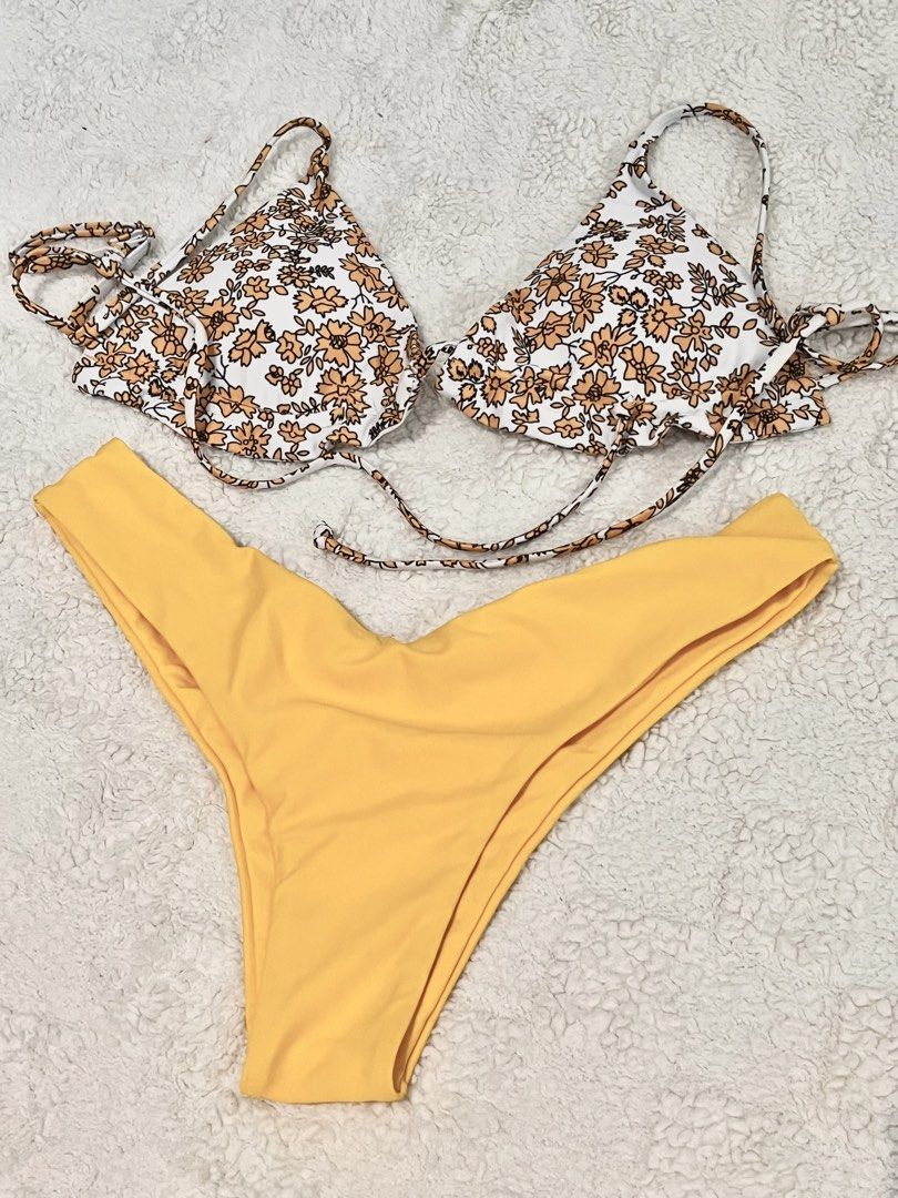 Two Piece Swimwear Yellow (Category: Bikinis & Swimsuits) located in Pasay City. Submitted by annedeclutter (Listing ID 1450285769, Image 3). Description: .